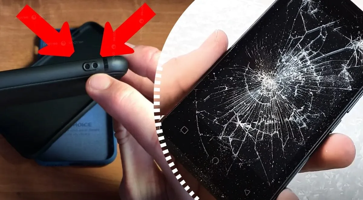 Kam skirtos šios 2 skylutės telefono dėkluose