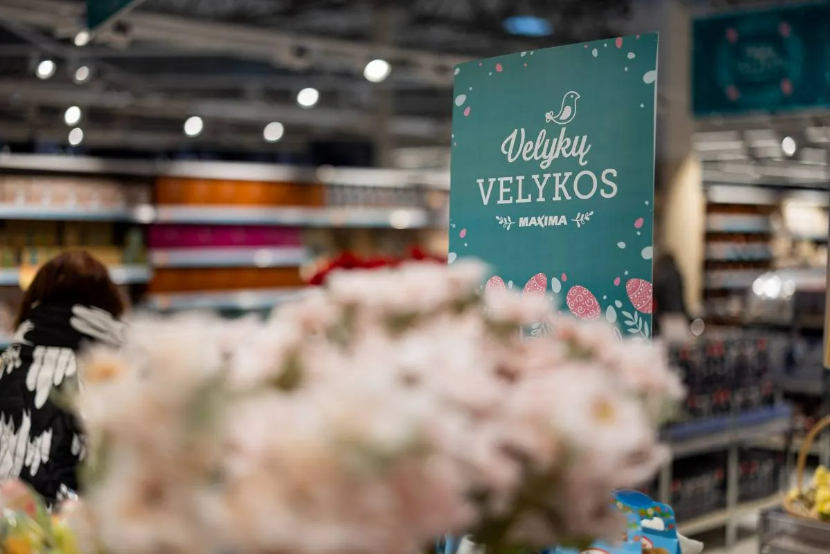 Maxima darbo laikas per Velykas / MARTYNO RUDZINSKO nuotr.
