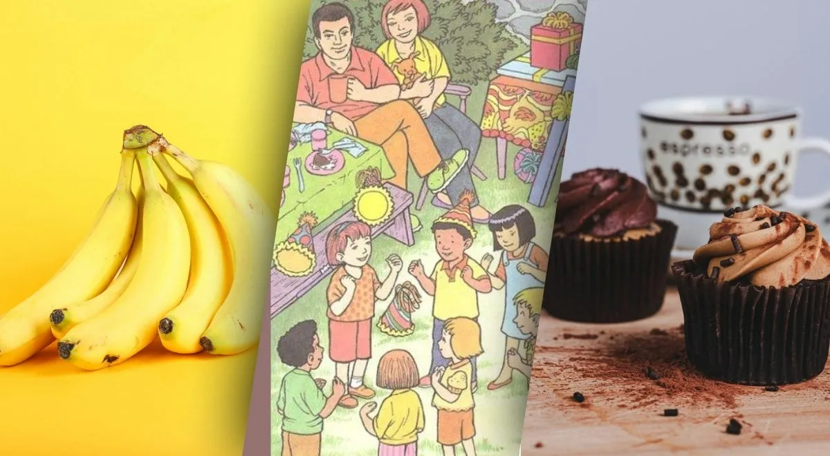 Per 15 sekundžių suraskite bananą, keksiuką ir dantų šepetėlį