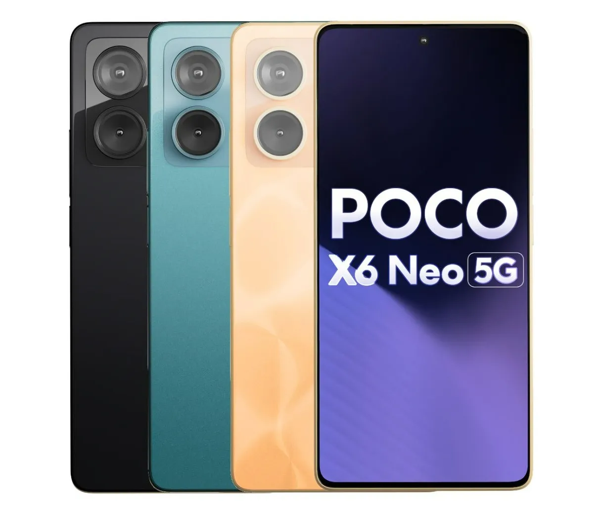 Poco X6 Neo spalvos