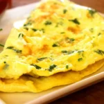 Skanus omletas pusryčiams