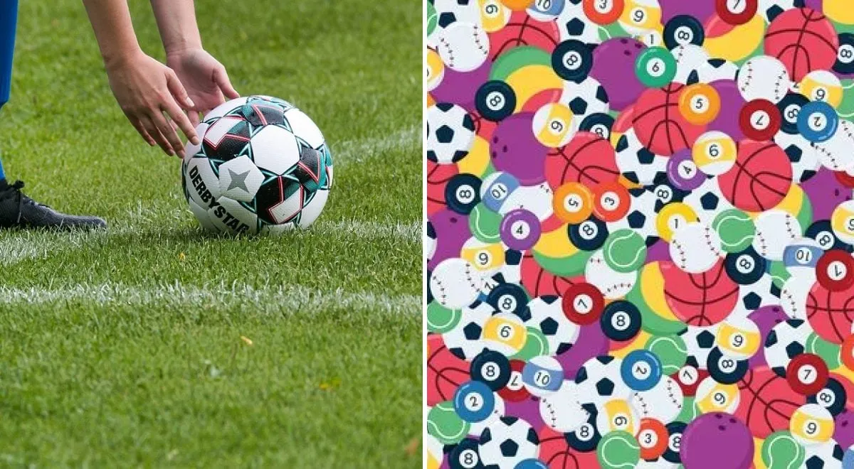 Suraskite visus futbolo kamuolius
