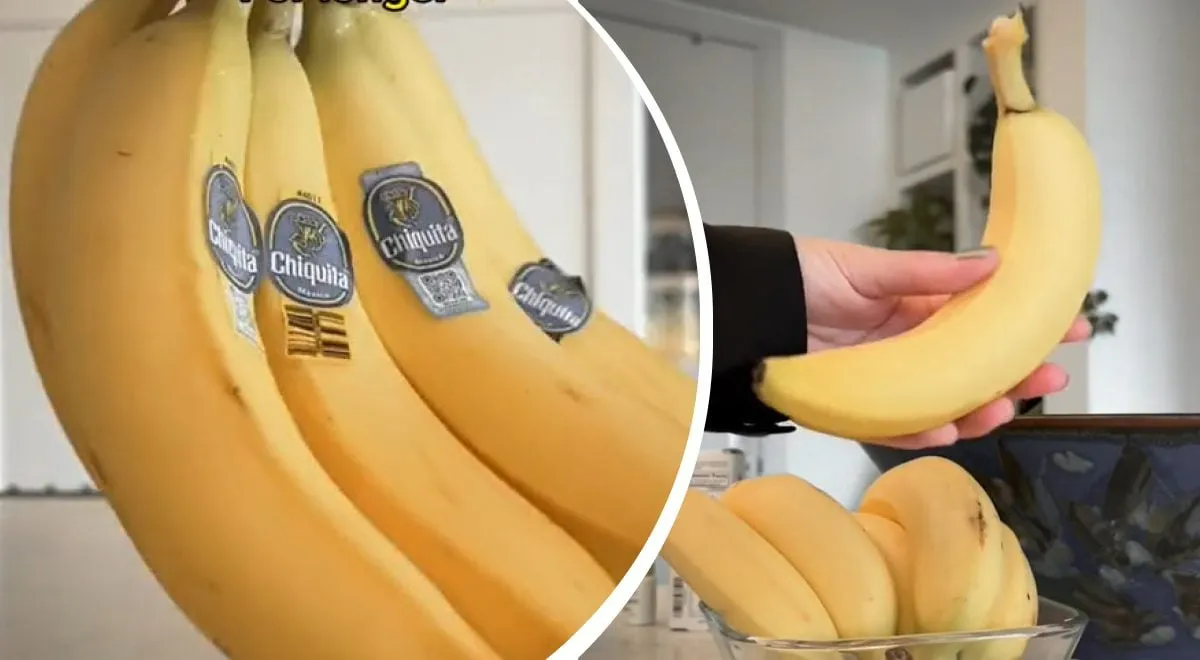 Švieži bananai 2 savaites