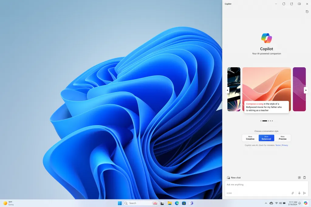 Windows 11 Copilot atnaujinimas