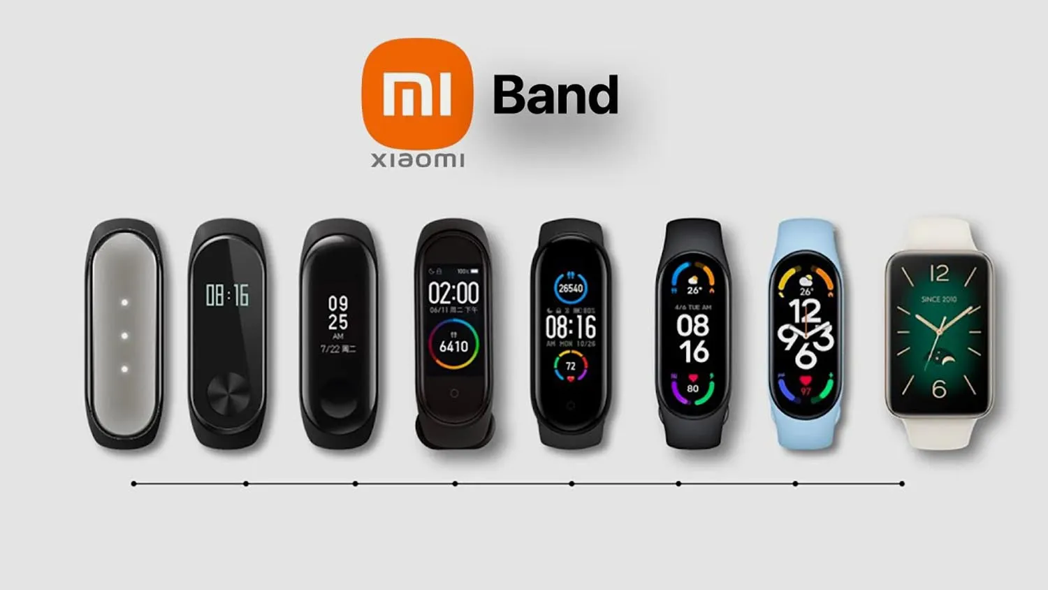 Xiaomi Band 9 apyrankės
