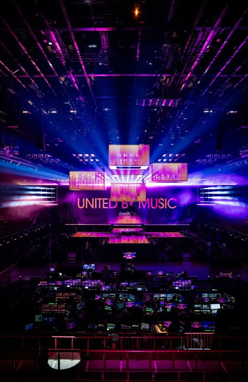 2024 m. Eurovizijos scena / Peppe Andersson nuotr.