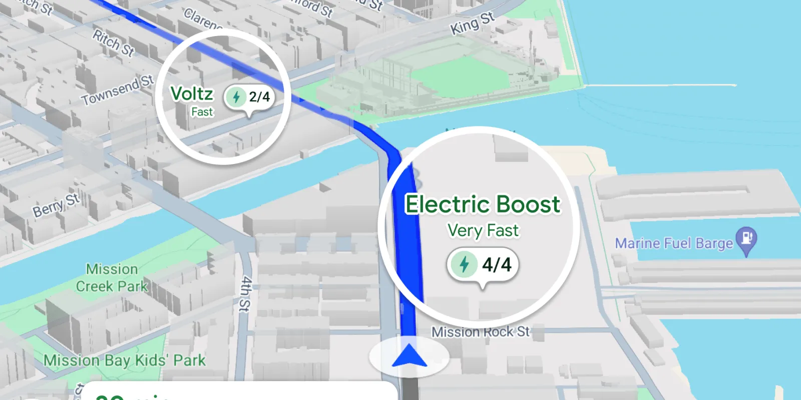 Google Maps palengvina elektromobilių įkrovimo stotelių paiešką