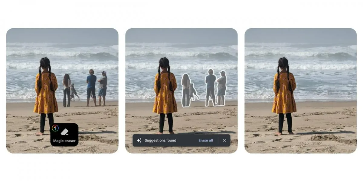 Google Photos dirbtinio intelekto funkcijos