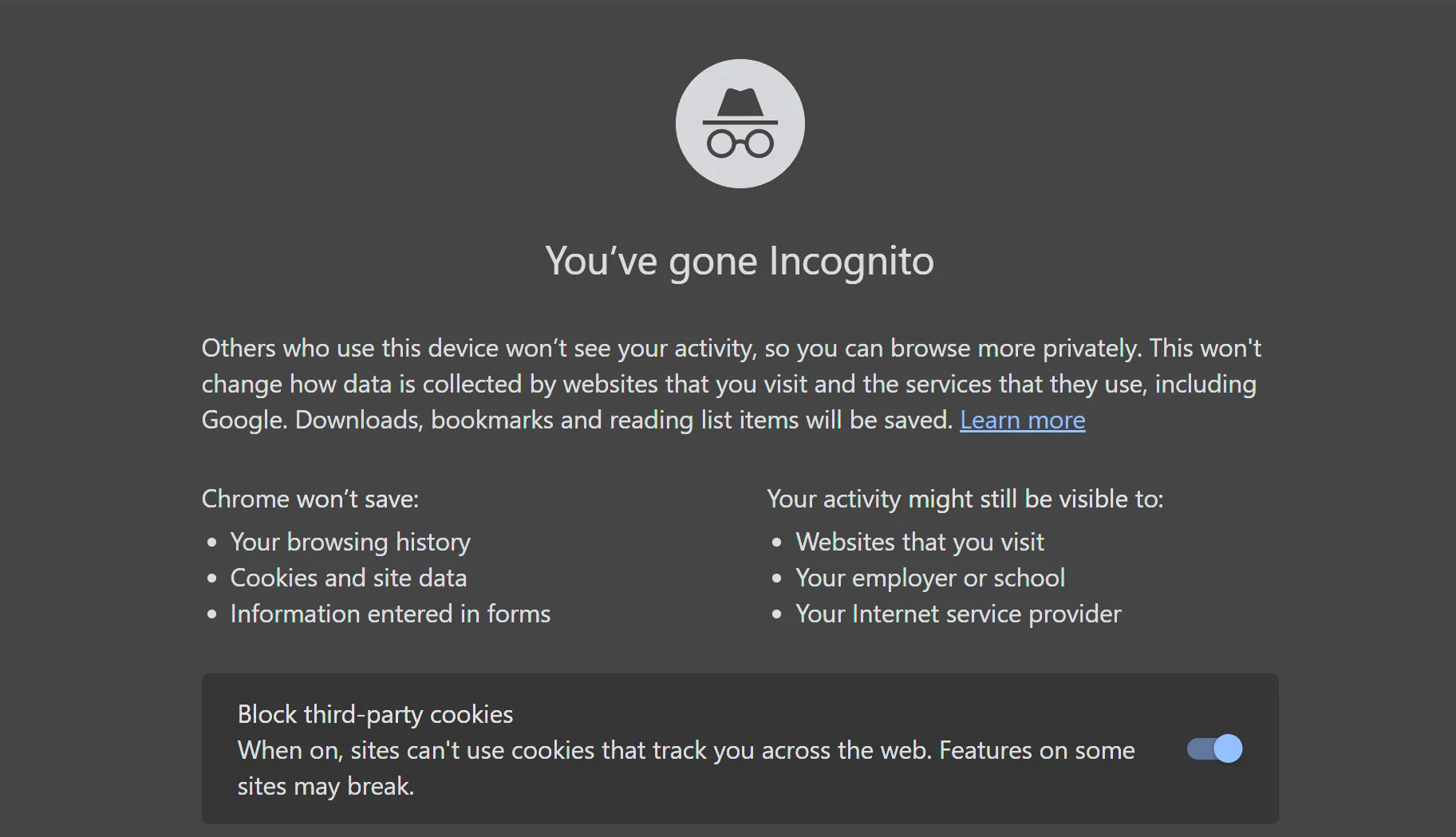 Google ištrins "Incognito" režime surinktus duomenis