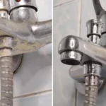 Kalkių nuosėdos ant maišytuvų