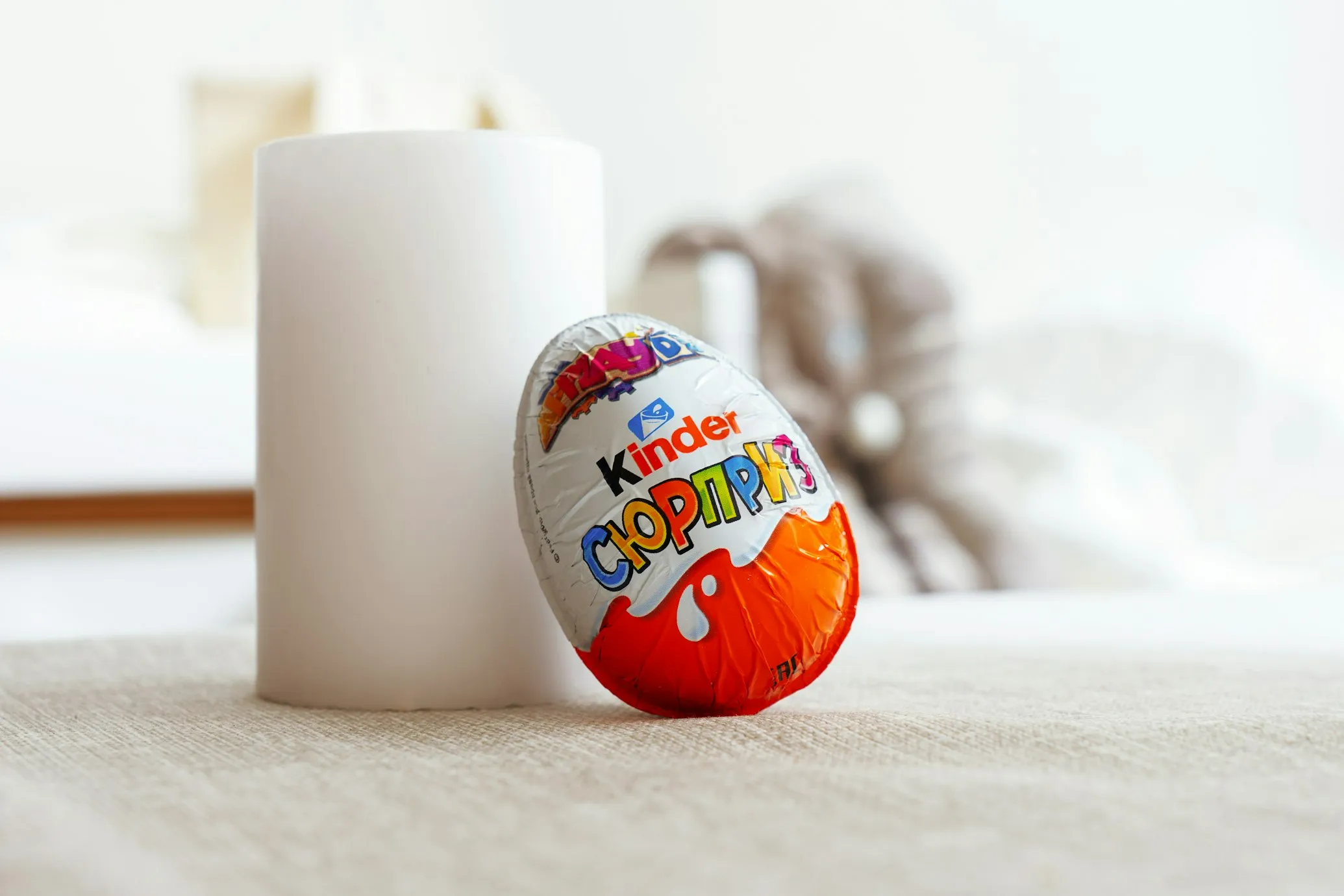 "Kinder Surprise" kiaušinis su žaislu