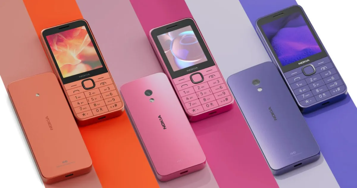 "Nokia 215 4G", "Nokia 225 4G" ir "Nokia 235 4G"