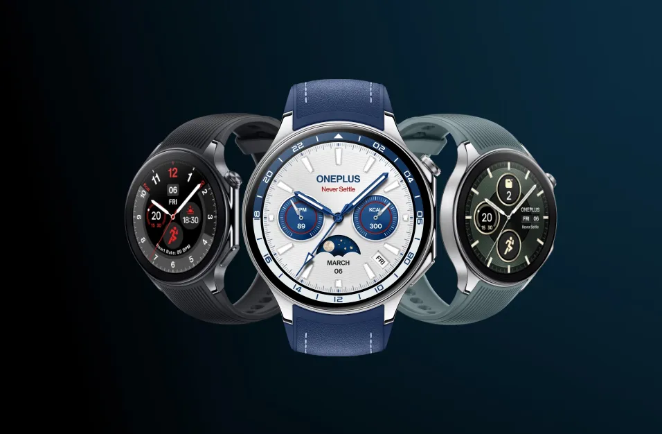 OnePlus Watch 2 Nordic Blue Edition laikrodis