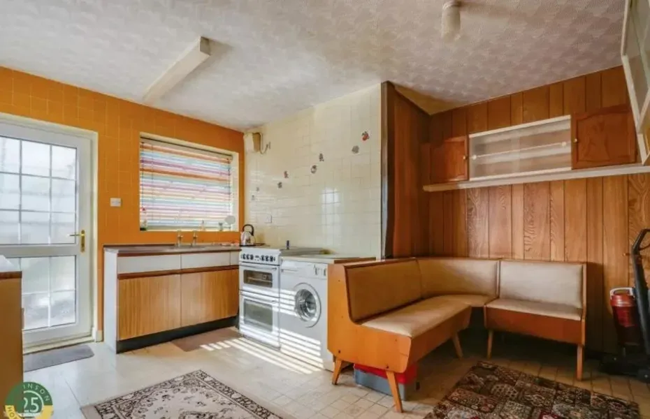 Puošnus retro interjeras, kuriam jau 50 metų