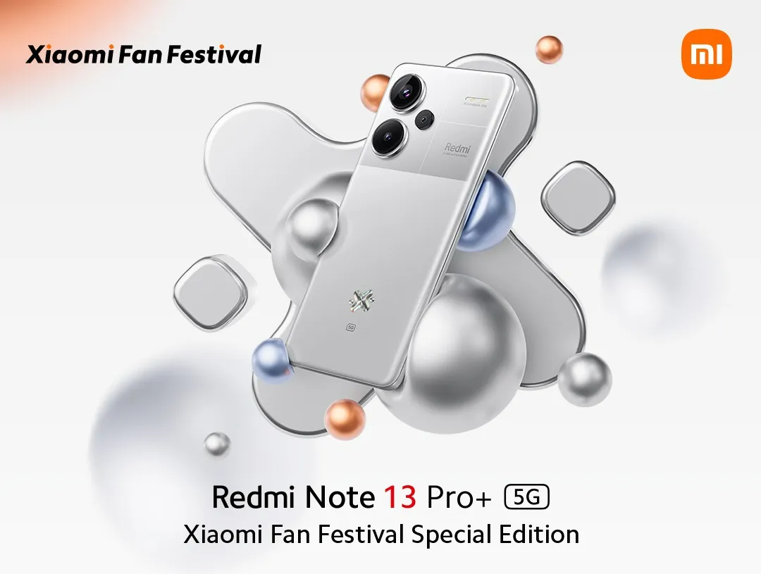 Redmi note 13 pro+ 5g xiaomi fan festival special edition telefonas