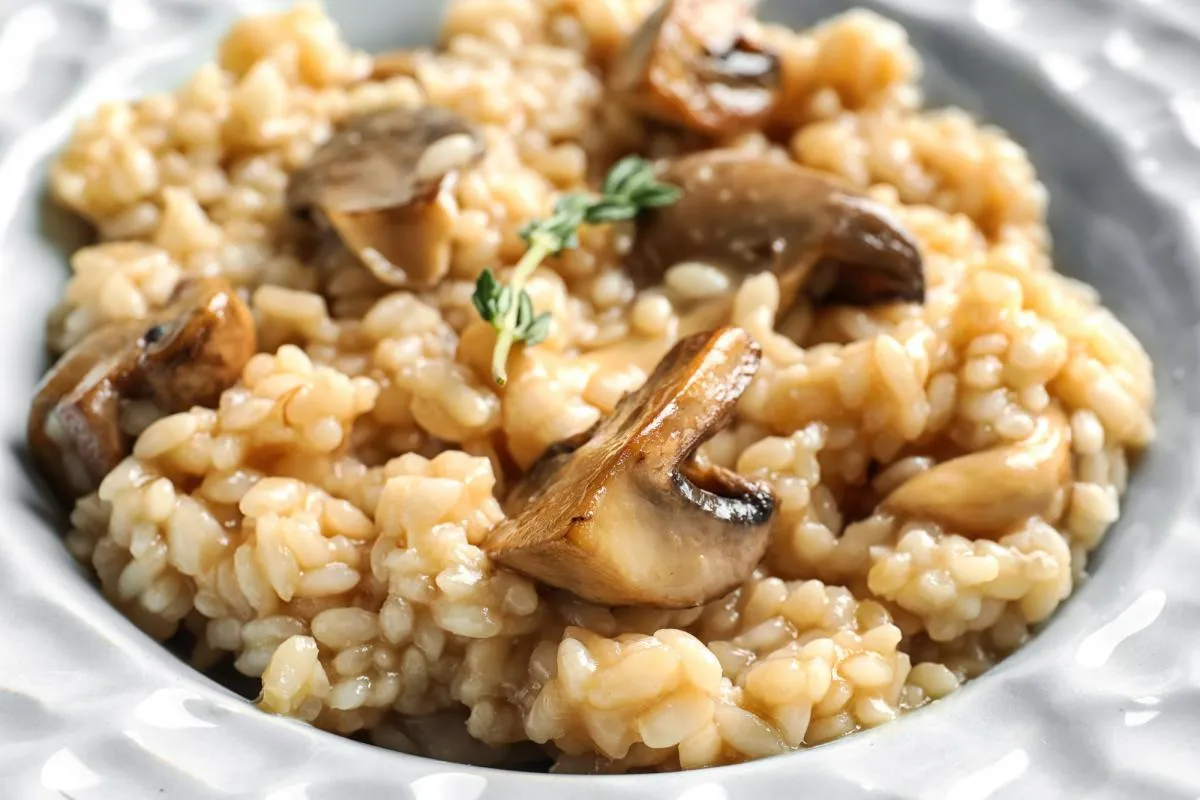 Risotas su grybais