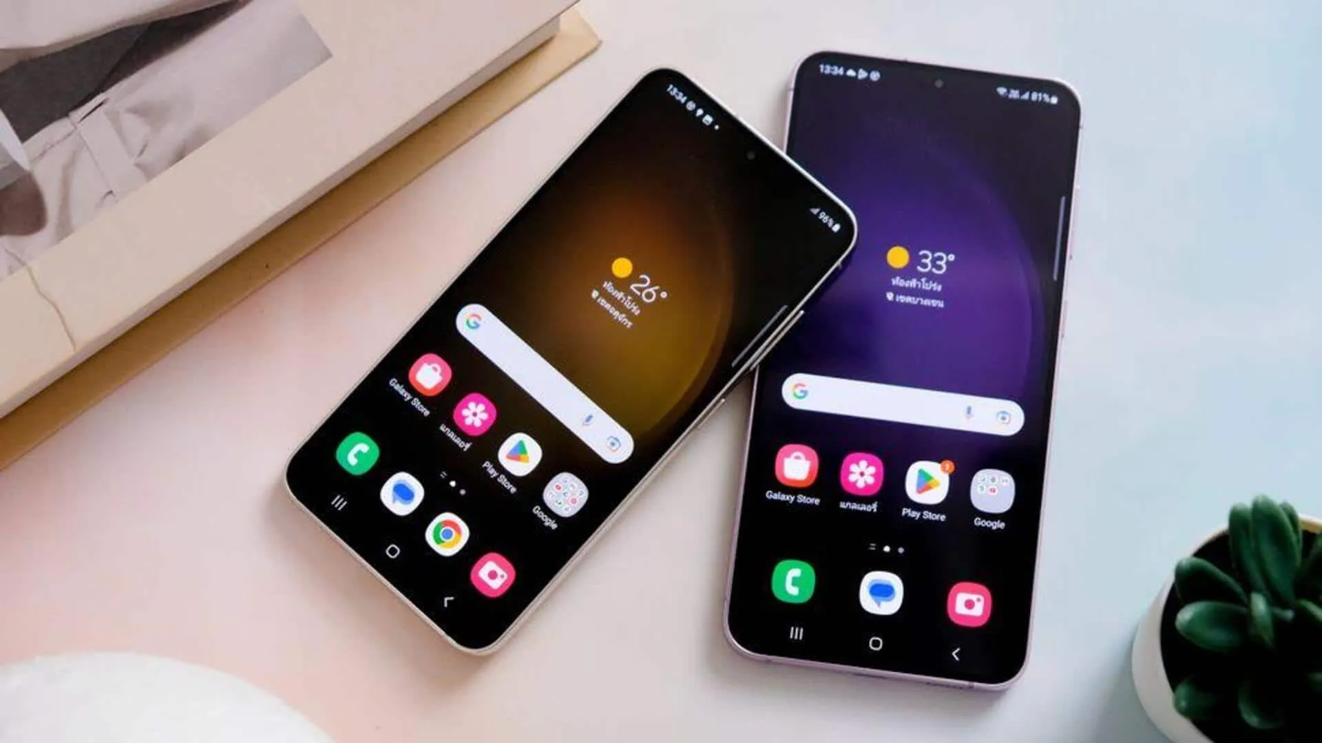 "Samsung" kaltina "Google" dėl "Galaxy S23" jutiklinio ekrano problemos