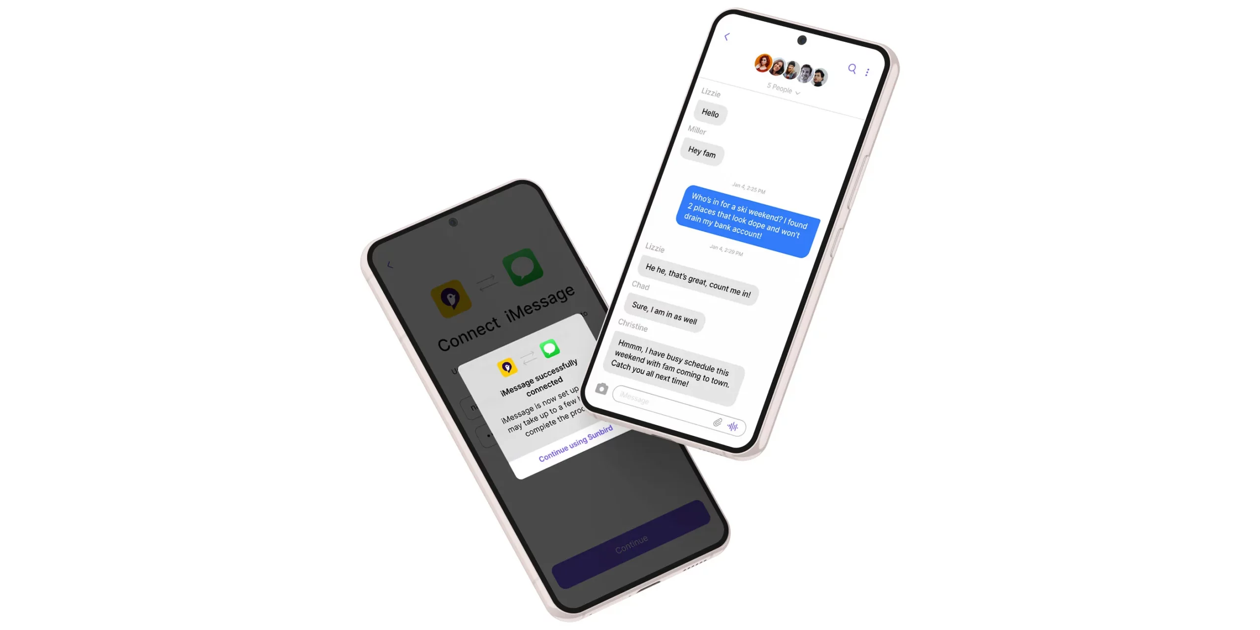 iMessages Android sistemoje / 9to5google nuotr.