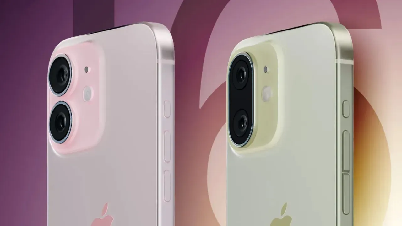 iPhone 16 Pro bus be rėmelių