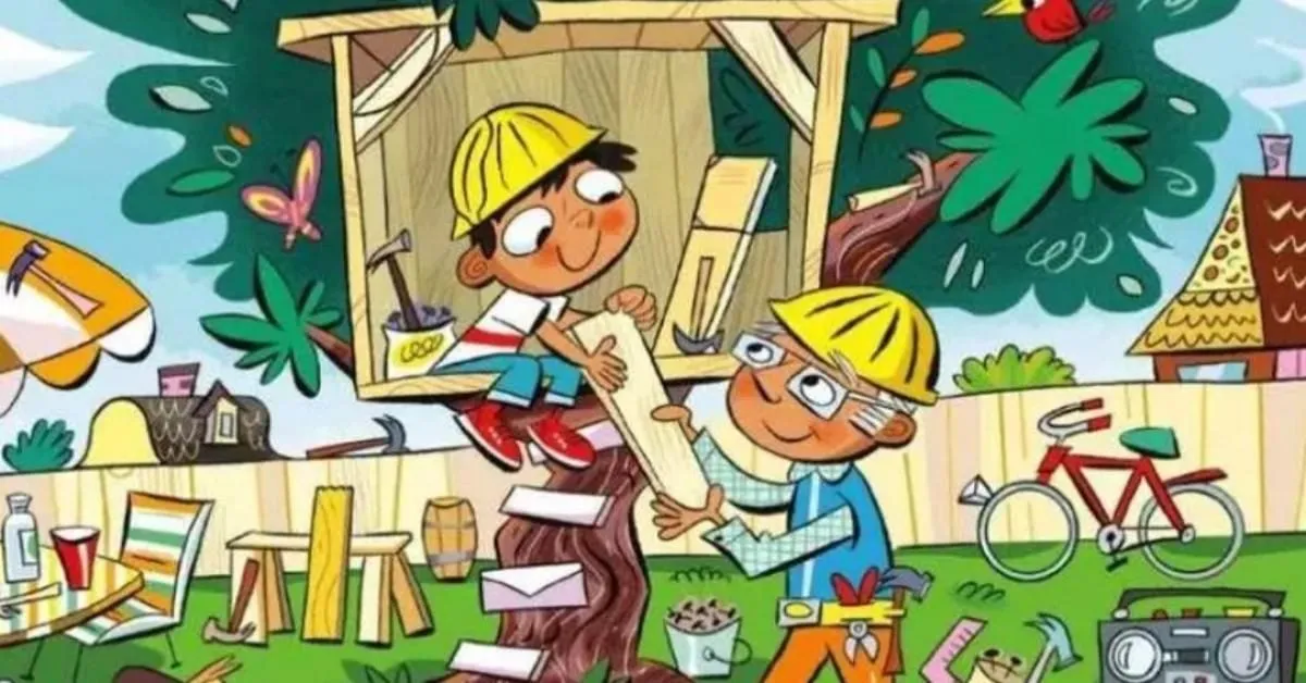 Tarp žmonių ir daugybės daiktų turite rasti magnetą