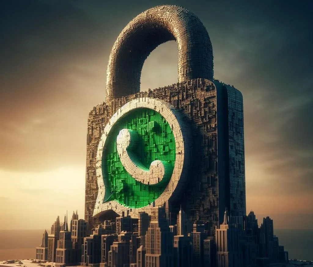 „WhatsApp“ „iPhone“ dabar leidžia prisijungti be slaptažodžio „Stable Diffusion“ nuotr.