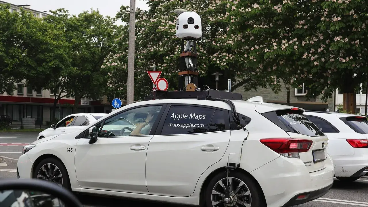 Apple Maps automobilis