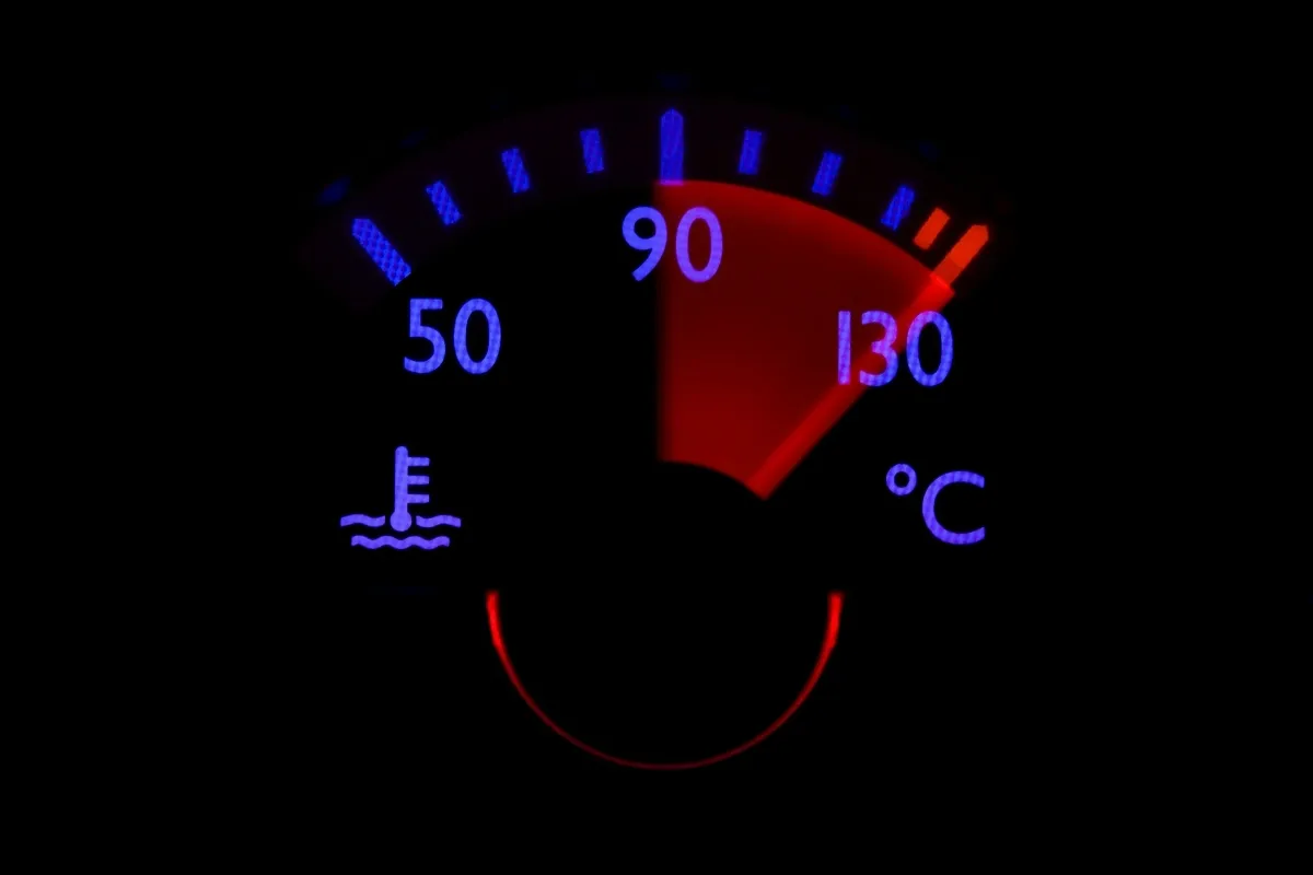 Automobilio variklio temperatūra