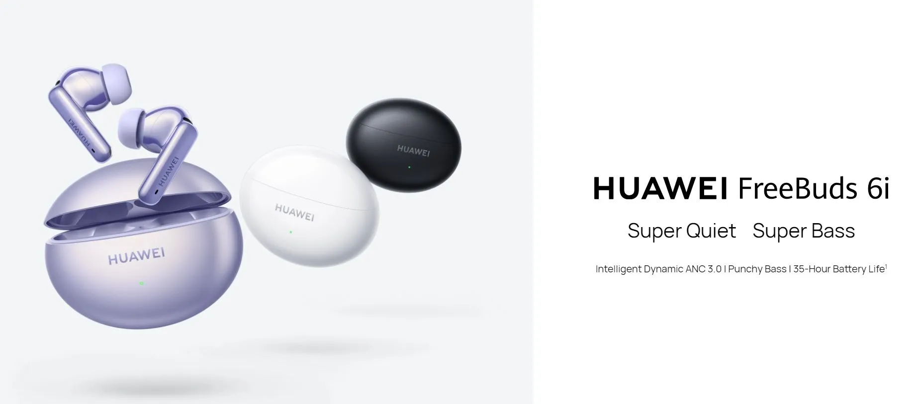Belaidės ausinės Huawei FreeBuds 6i 2