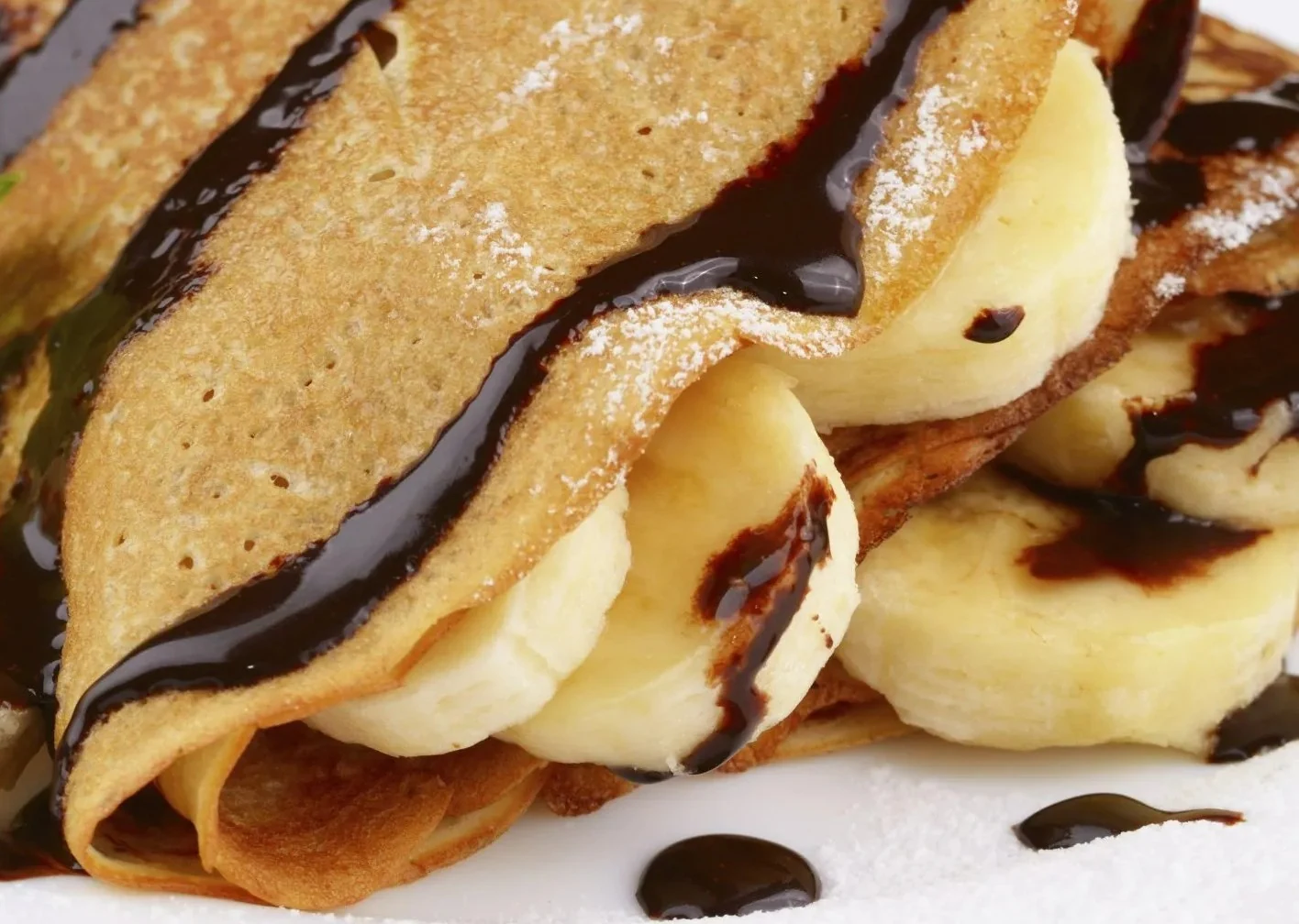 Blynai su bananais vakarienei