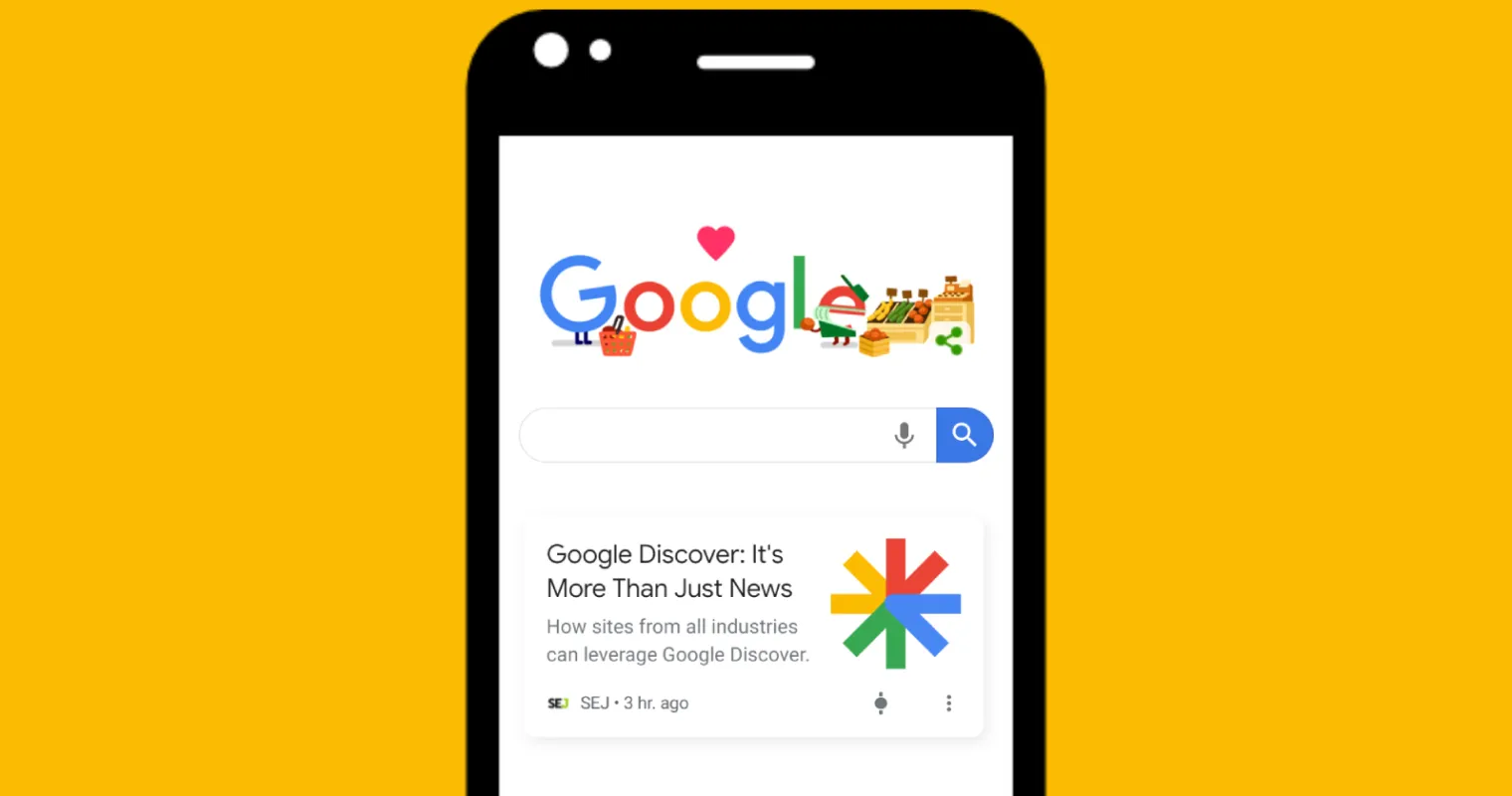 Google Discover paslauga