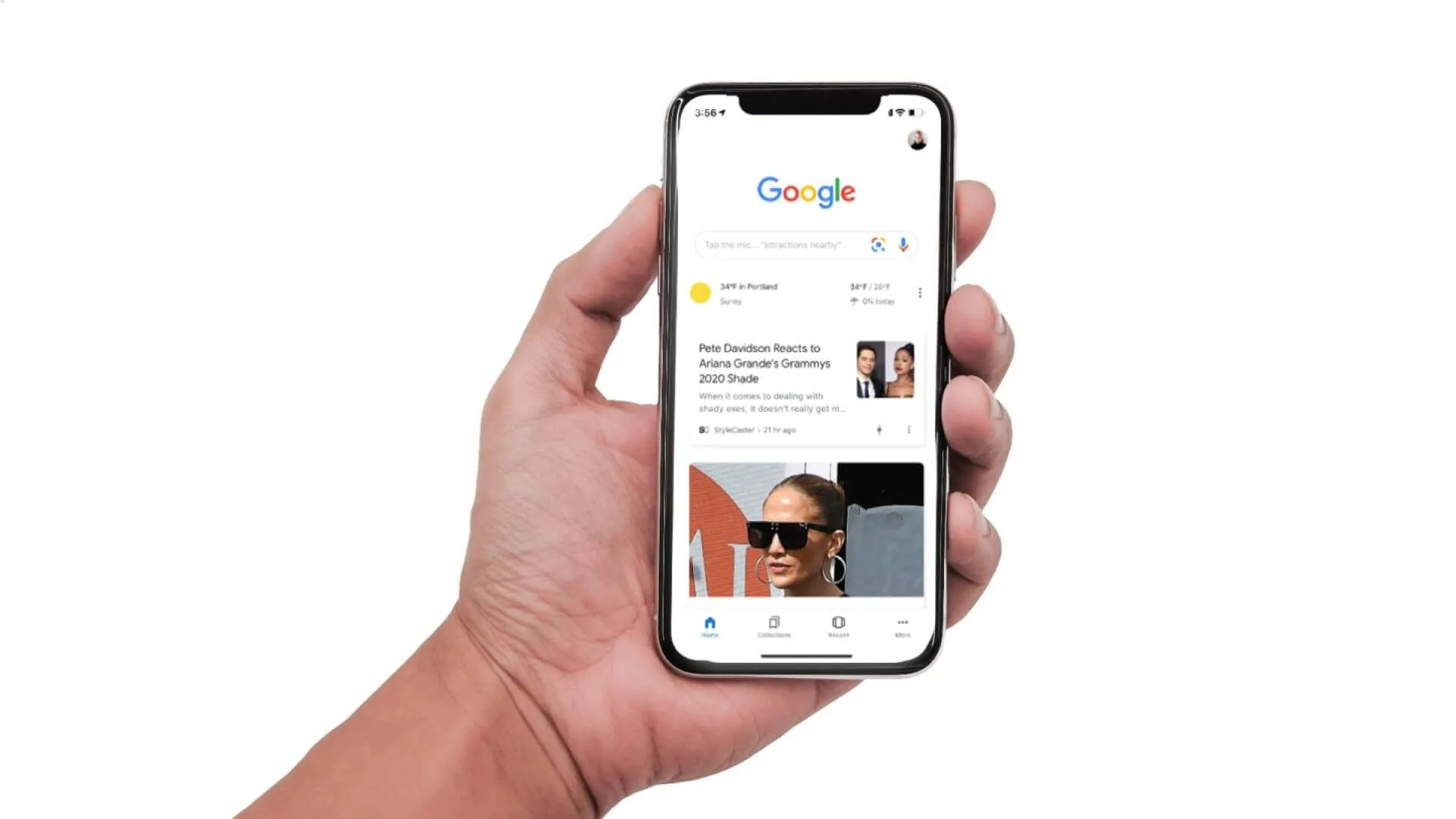 Google Discover problemos