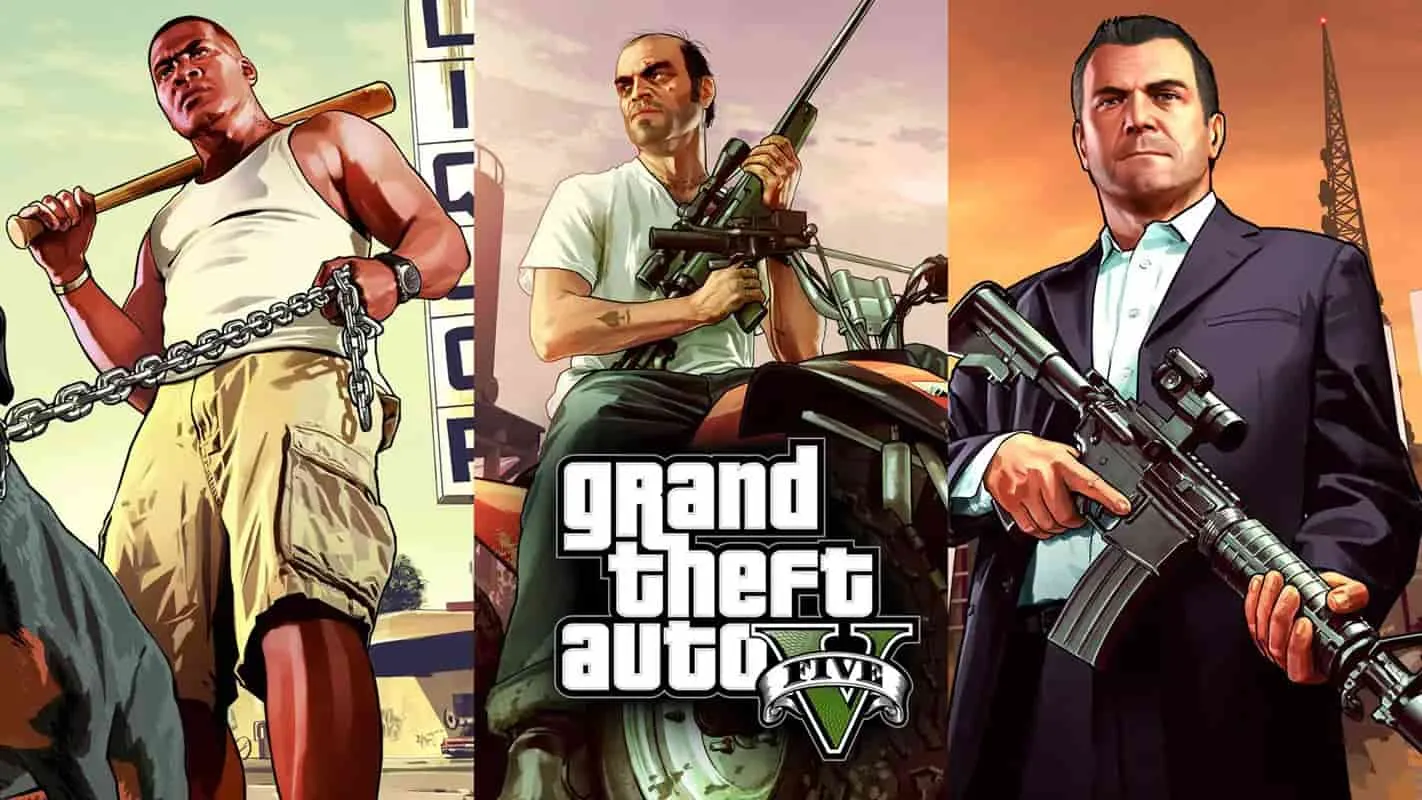 Grand Theft Auto V žaidimas