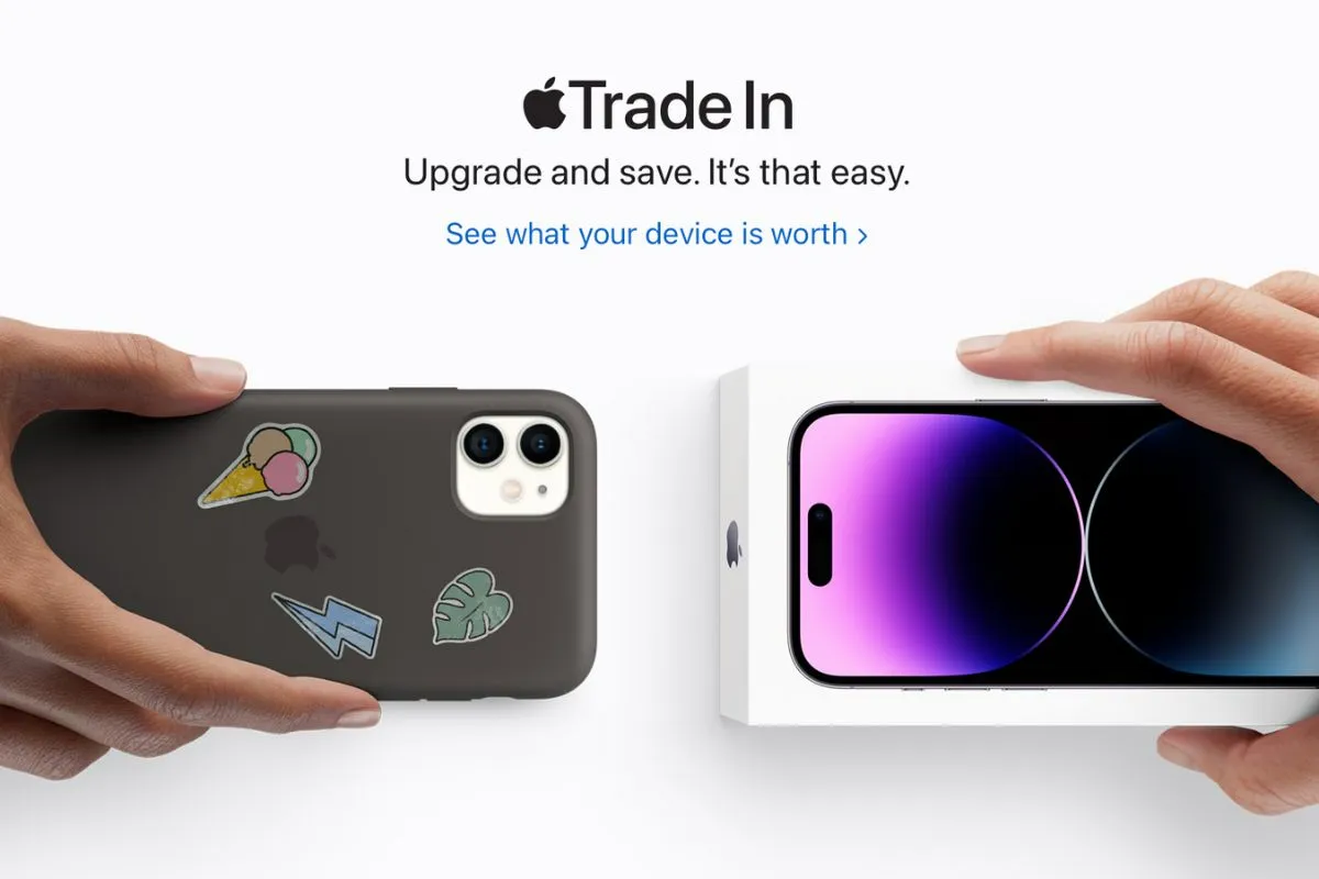 Pasikeiskite seną iPhone telefoną į naują