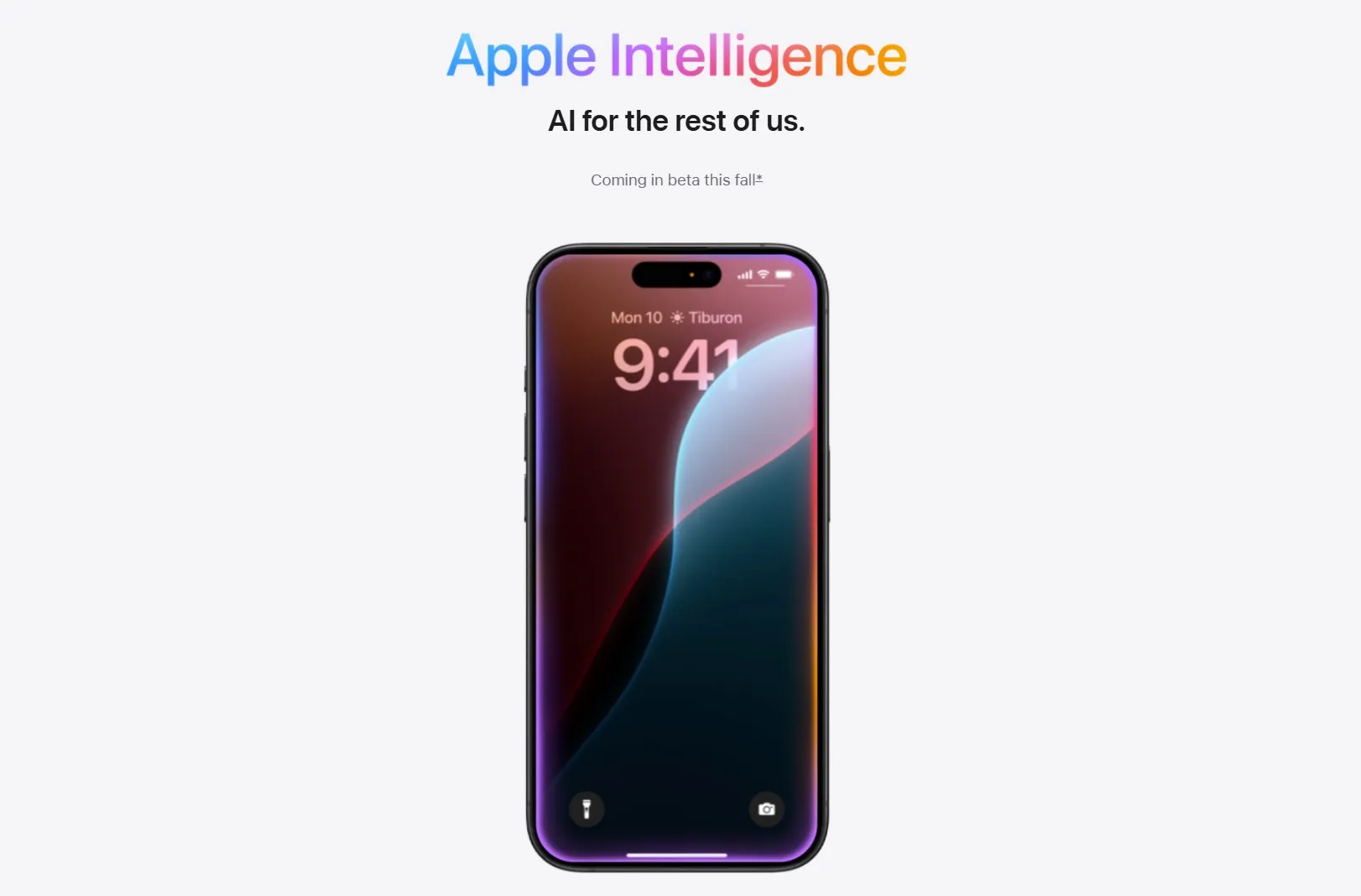 Apple Intelligence DI