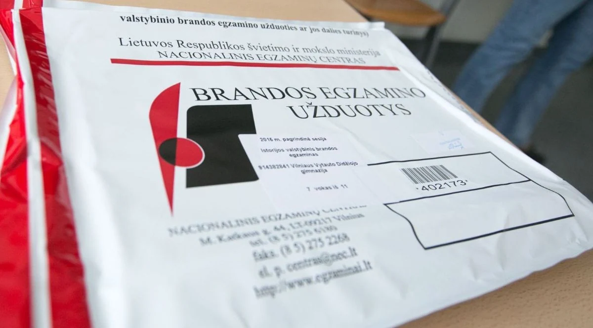 Brandos egzaminai 2024