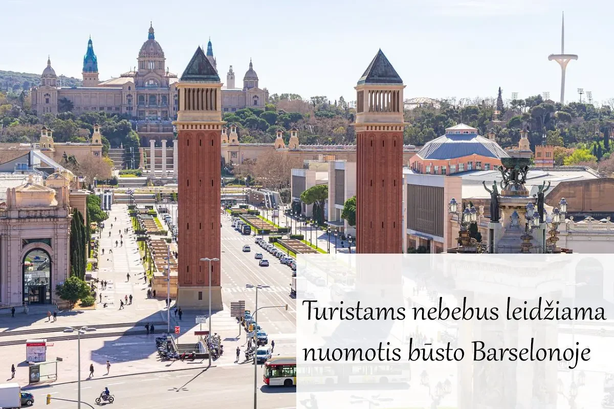 Būsto nuoma Barselonoje turistams