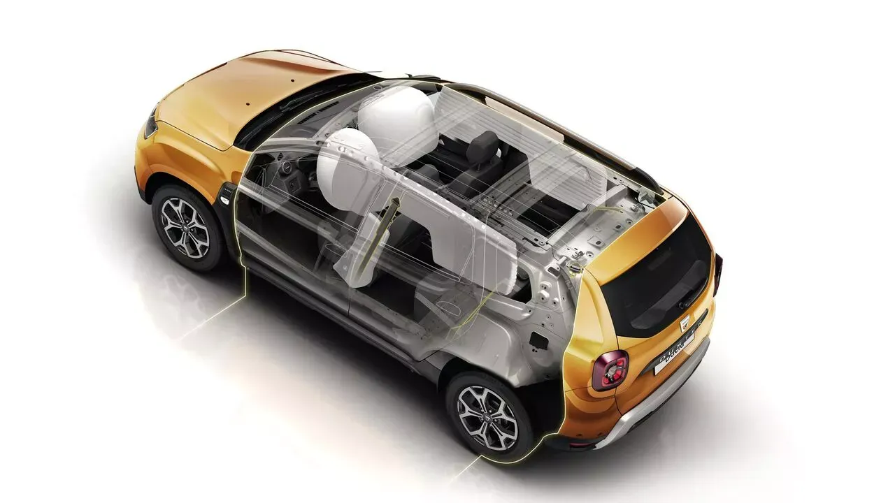 Dacia Duster problemos su oro pagalvėmis