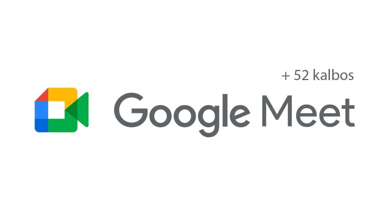 Google Meet atnaujinimas