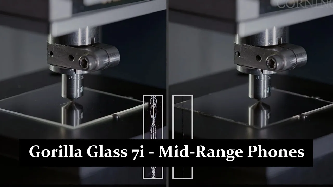 Gorilla Glass 7i stiklas