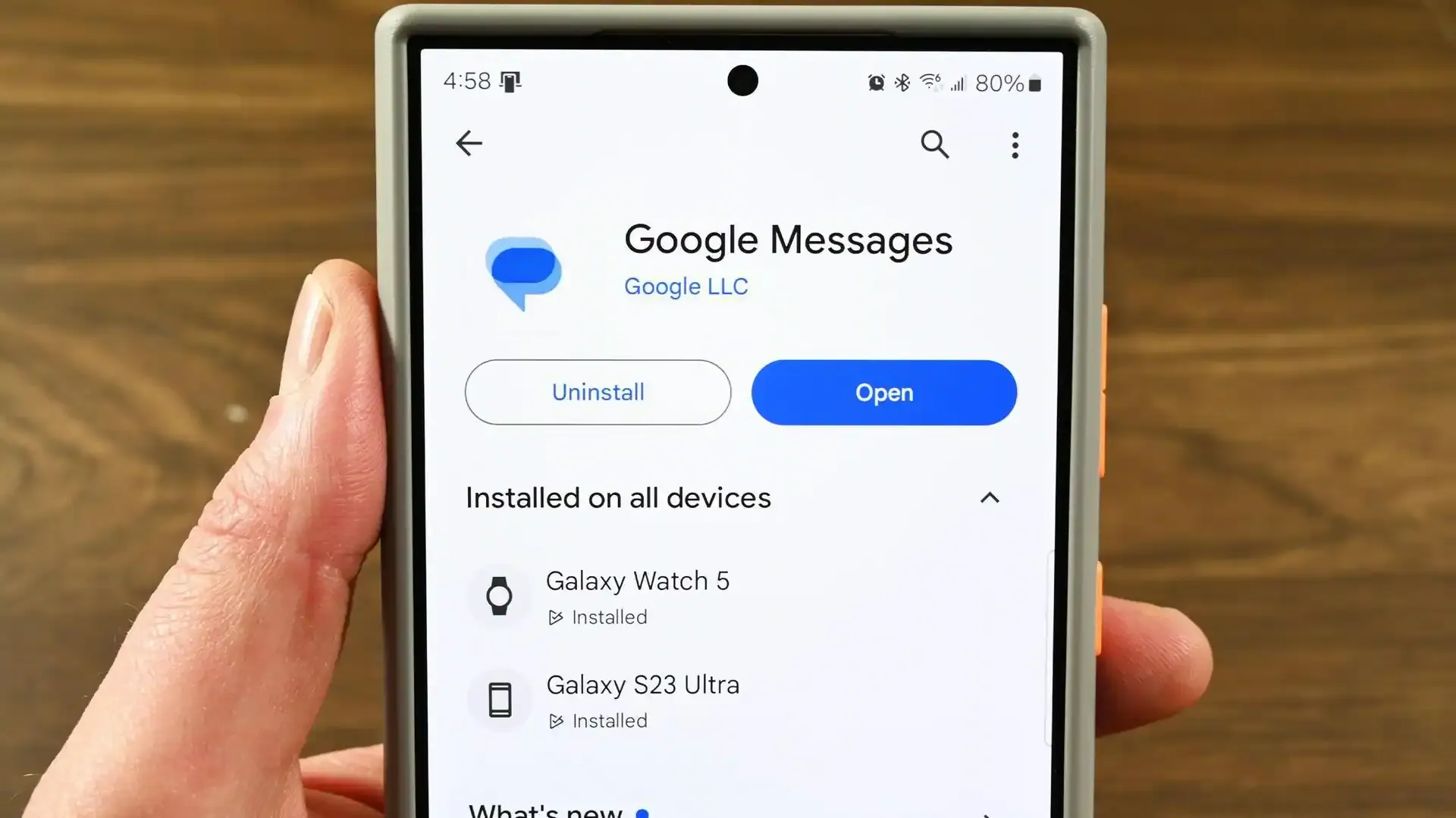 Naujoji Google Messages