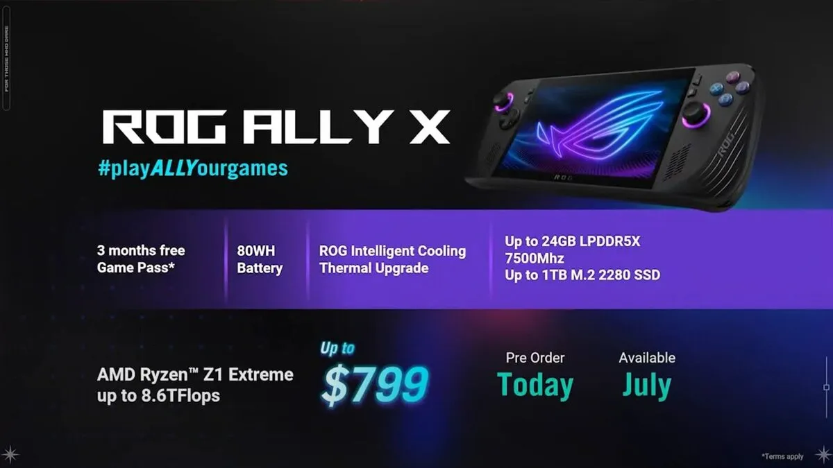 ROG Ally X 3