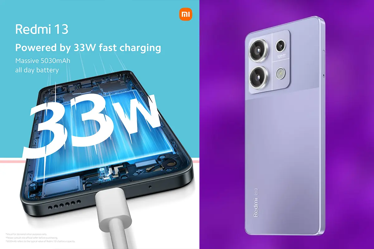 Redmi 13 be pakrovėjo