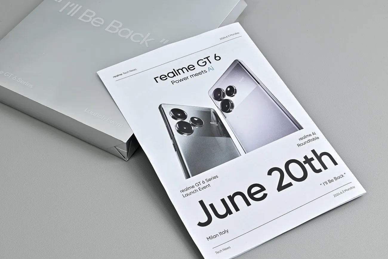 realme GT 6 birželio 20