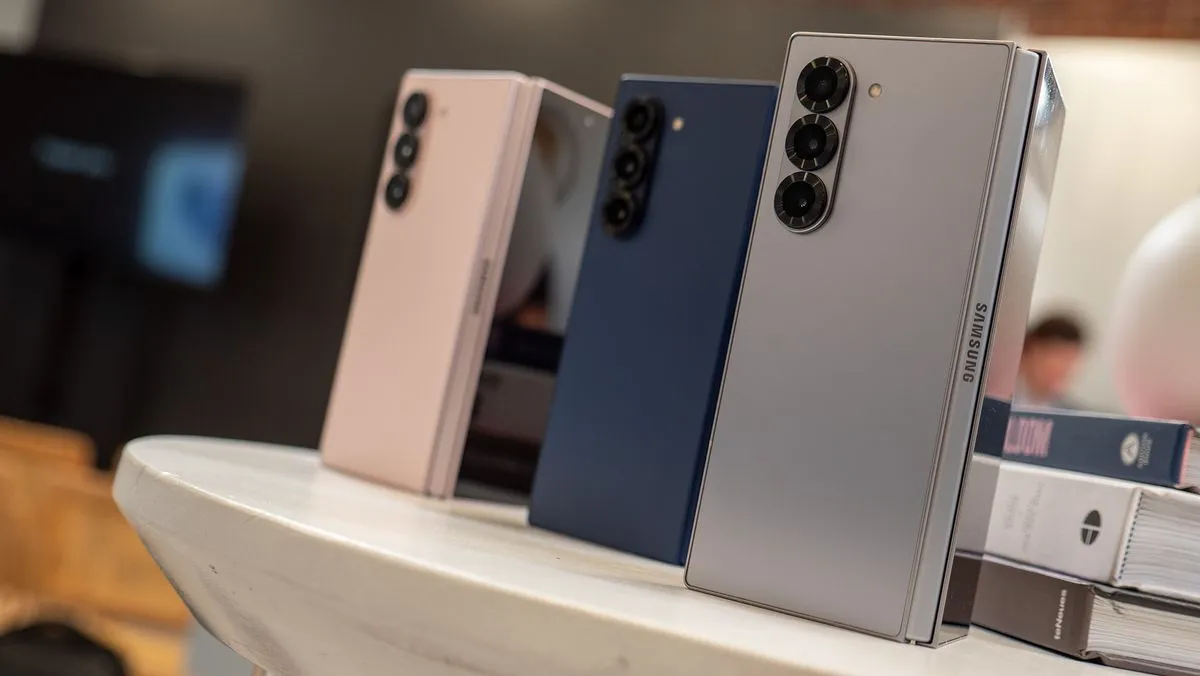 Android atnaujinimai 7 metus Fold 6 ir Flip 6 telefonams