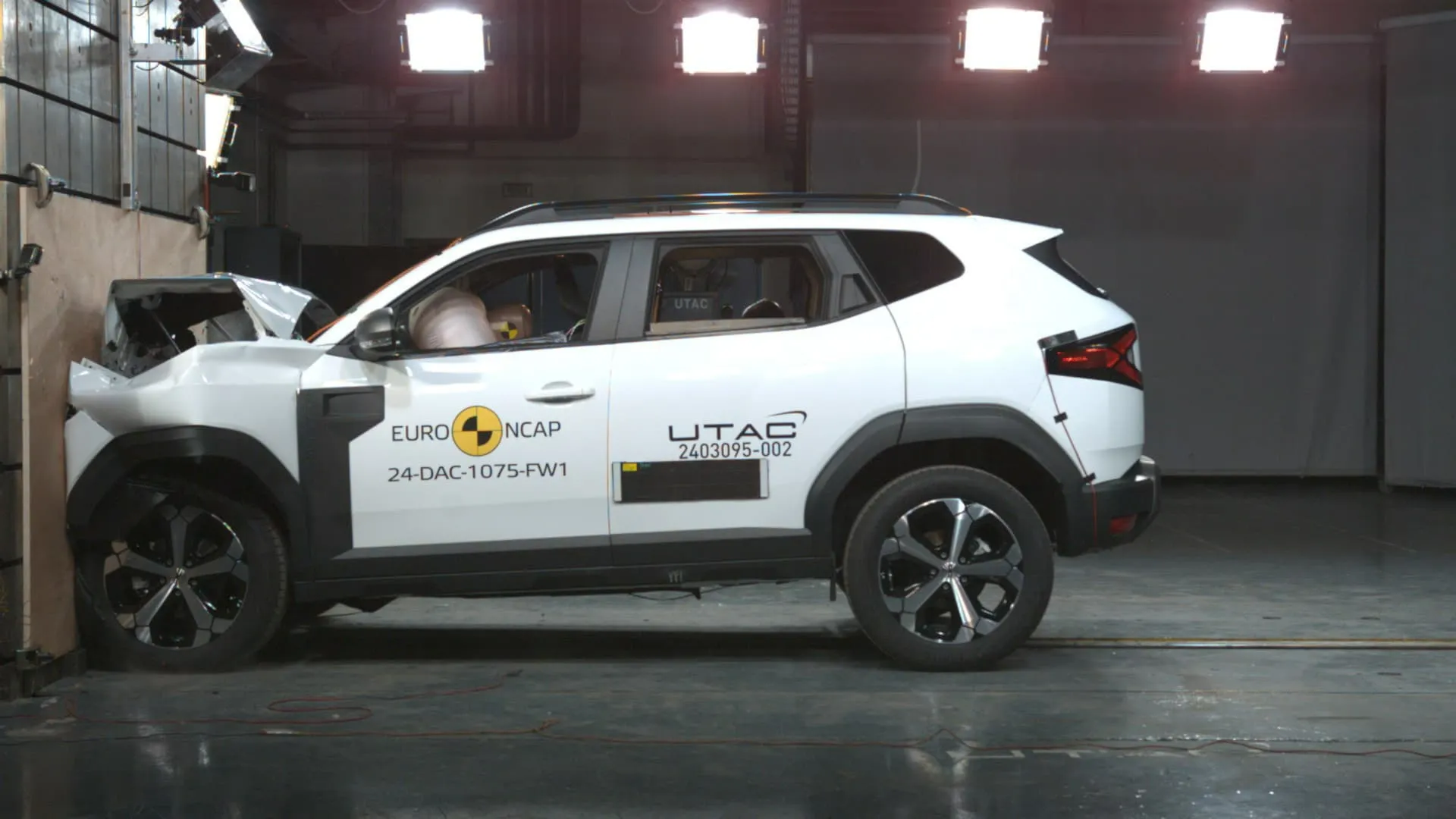 Dacia Duster saugumo bandymai 2