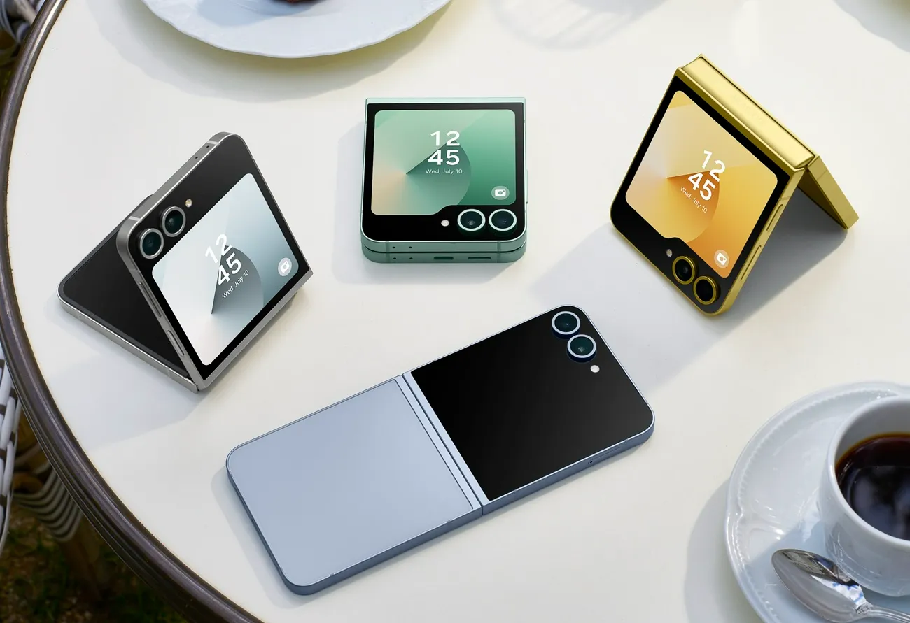 Kaip atrodo Samsung Galaxy Z Flip 6