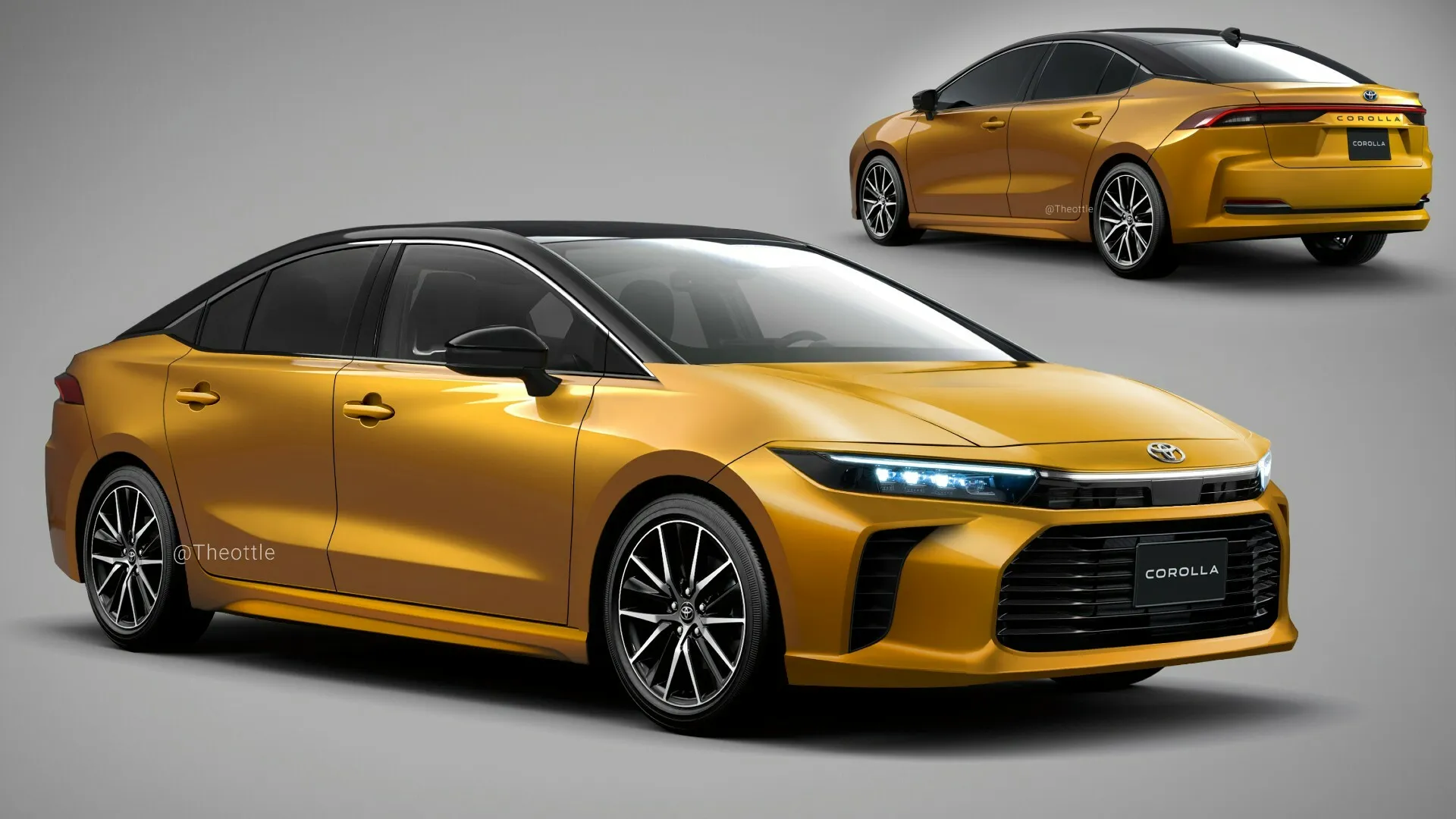 Kaip atrodys nauja Toyota Corolla