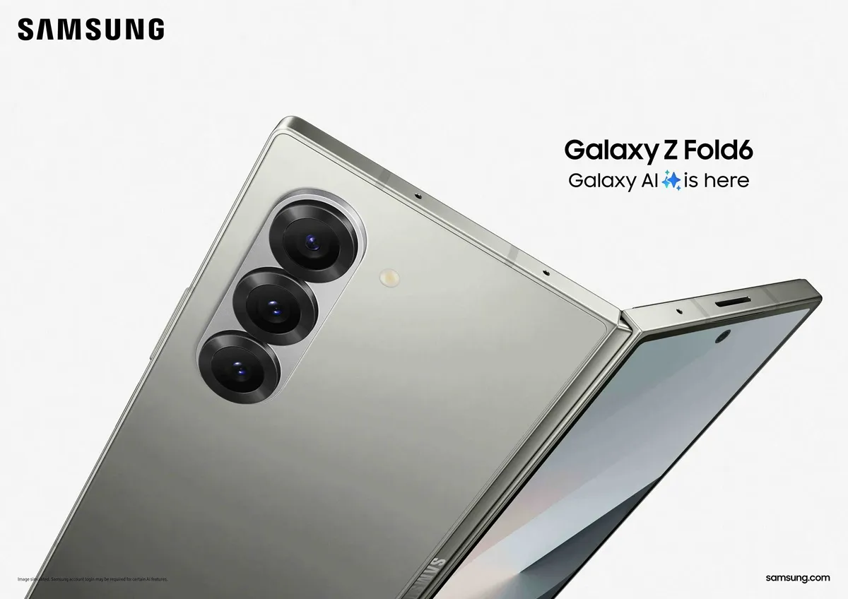 Samsung Galaxy Z Fold 6 su AI
