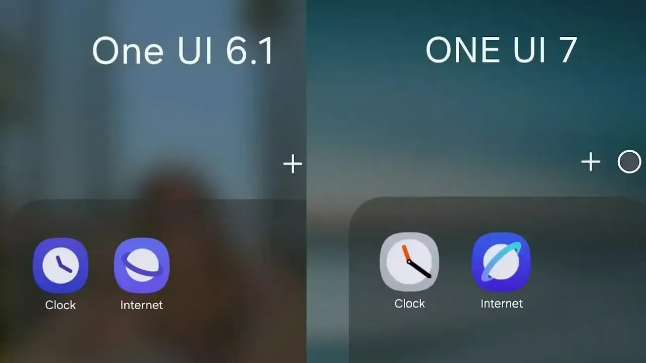 Samsung One UI 7 ikonos