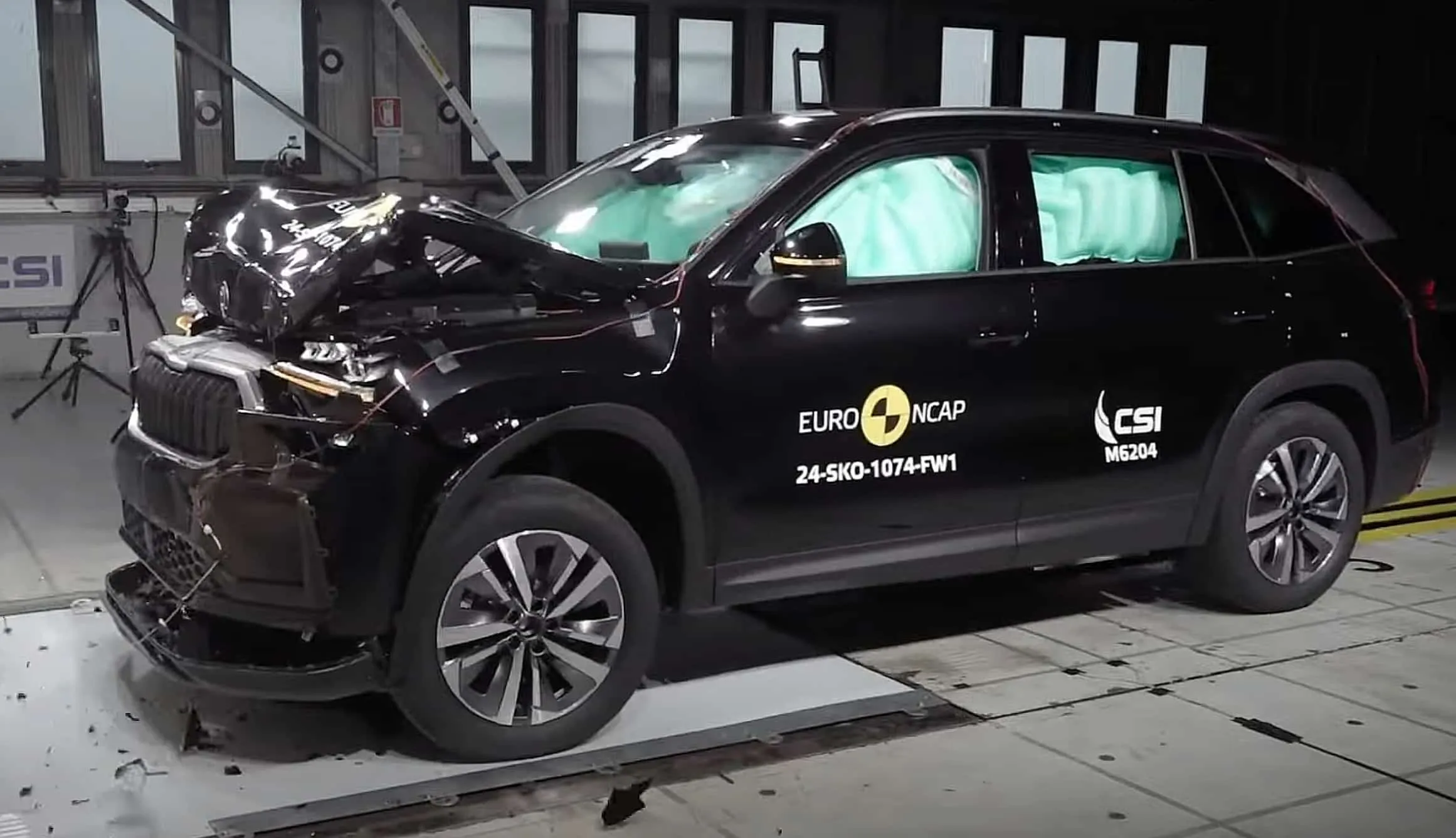 Škoda Kodiaq saugumo testai